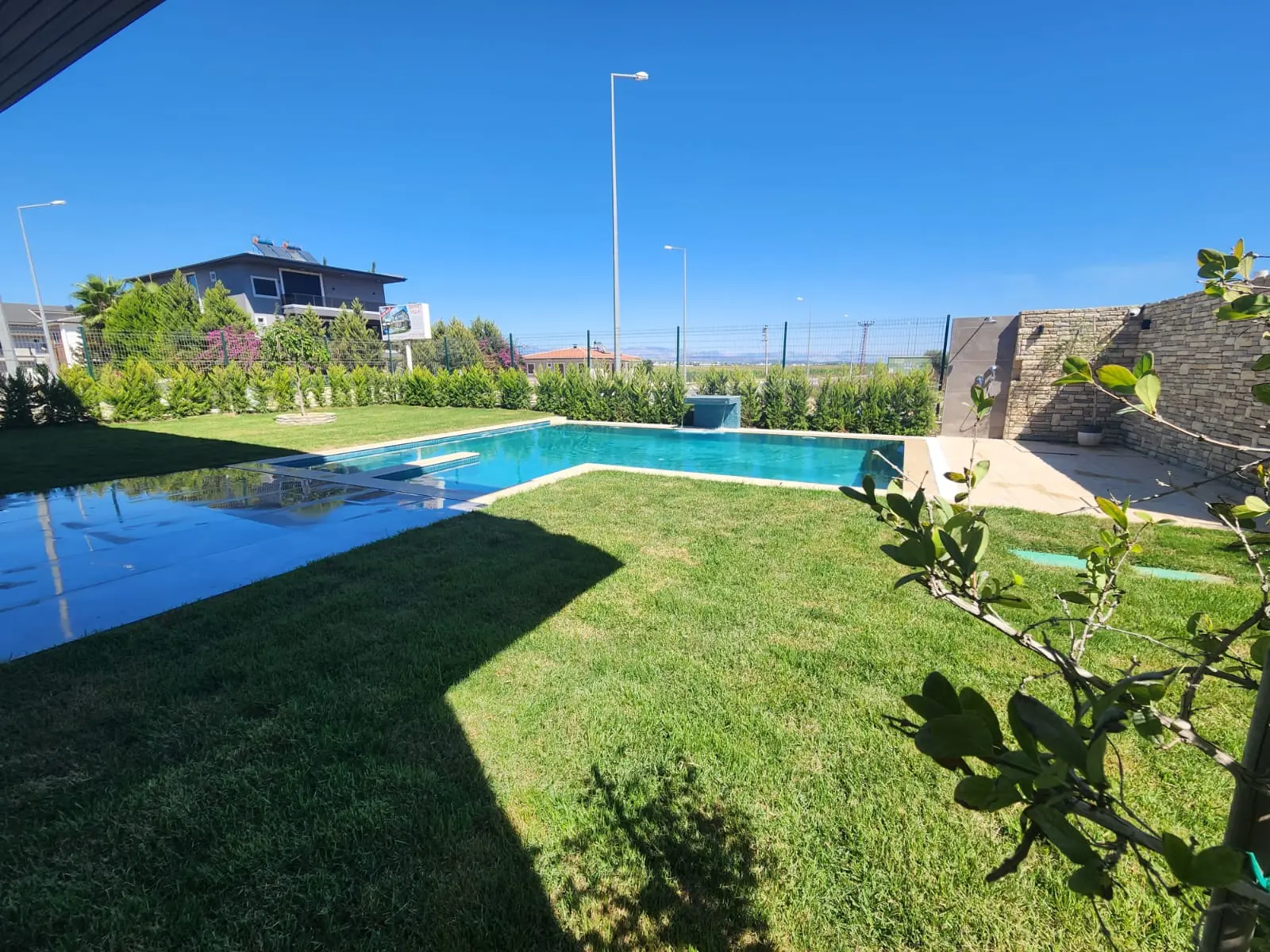 Garden area